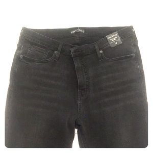 J. Crew Mercantile Black Ankle Skinny Jeans